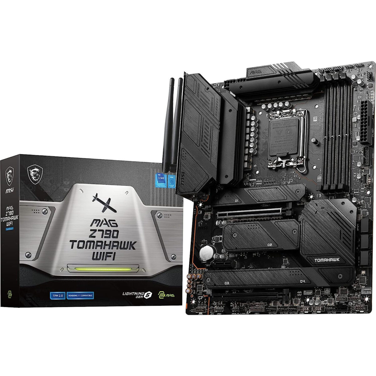 MSI MAG Z790 TOMAHAWK WIFI DDR5, Intel Z790 LGA1700 DDR5 7200 Gaming Anakart