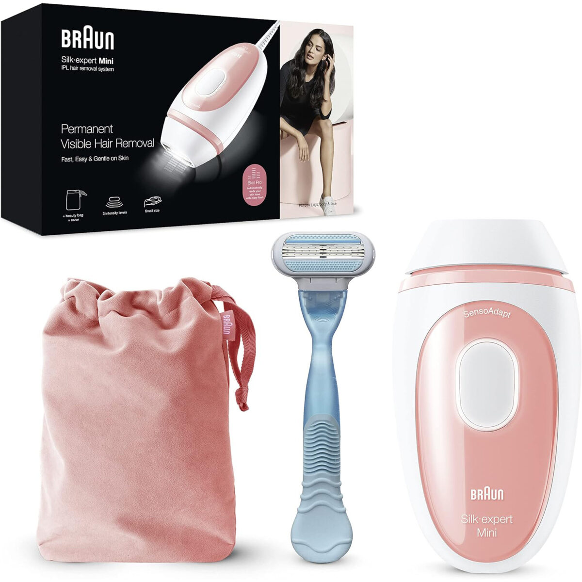 Braun Silk Expert Mini PL1014, 300.000 Atımlı Yeni Nesil IPL