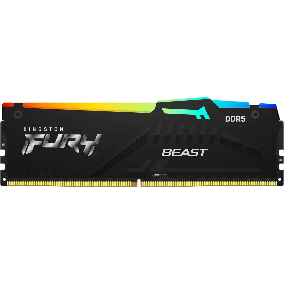 Kingston FURY Beast DDR5 RGB EXPO 16GB 5200MT/s, DDR5 CL36 DIMM Masaüstü Tek Modül - KF552C36BBEA-16